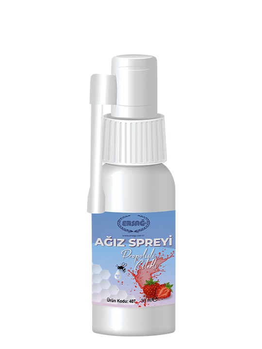 Propolisli Çilekli Ağız Spreyi 30 ml